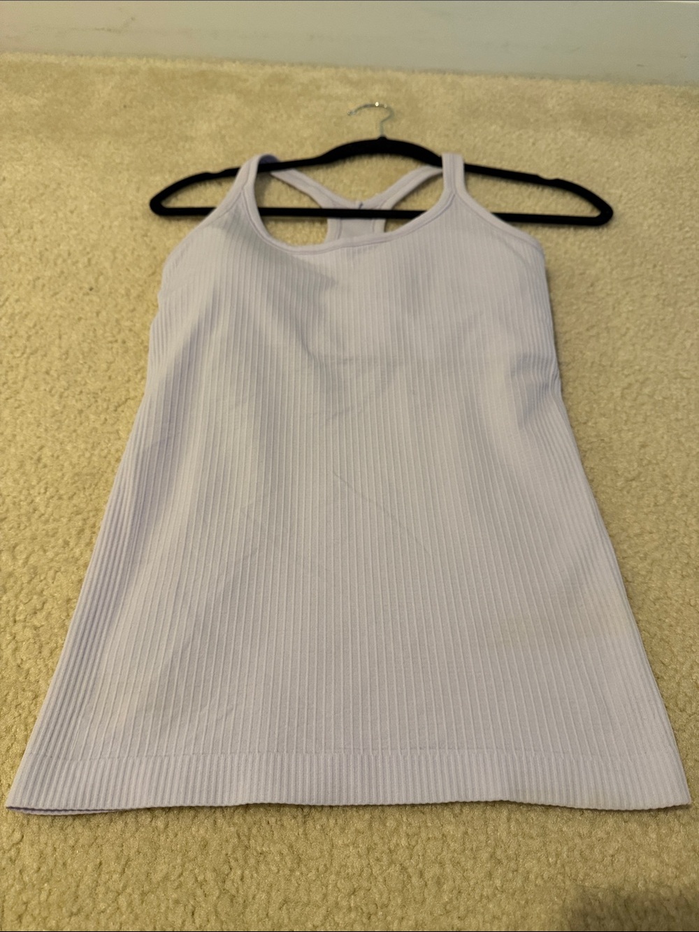 Women's Ribbed Racerback Tank Top - Picture 5 of 5